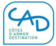 Logo Festival Côtes d'Armor Destination _ Hôtel de la Porte Saint-Malo